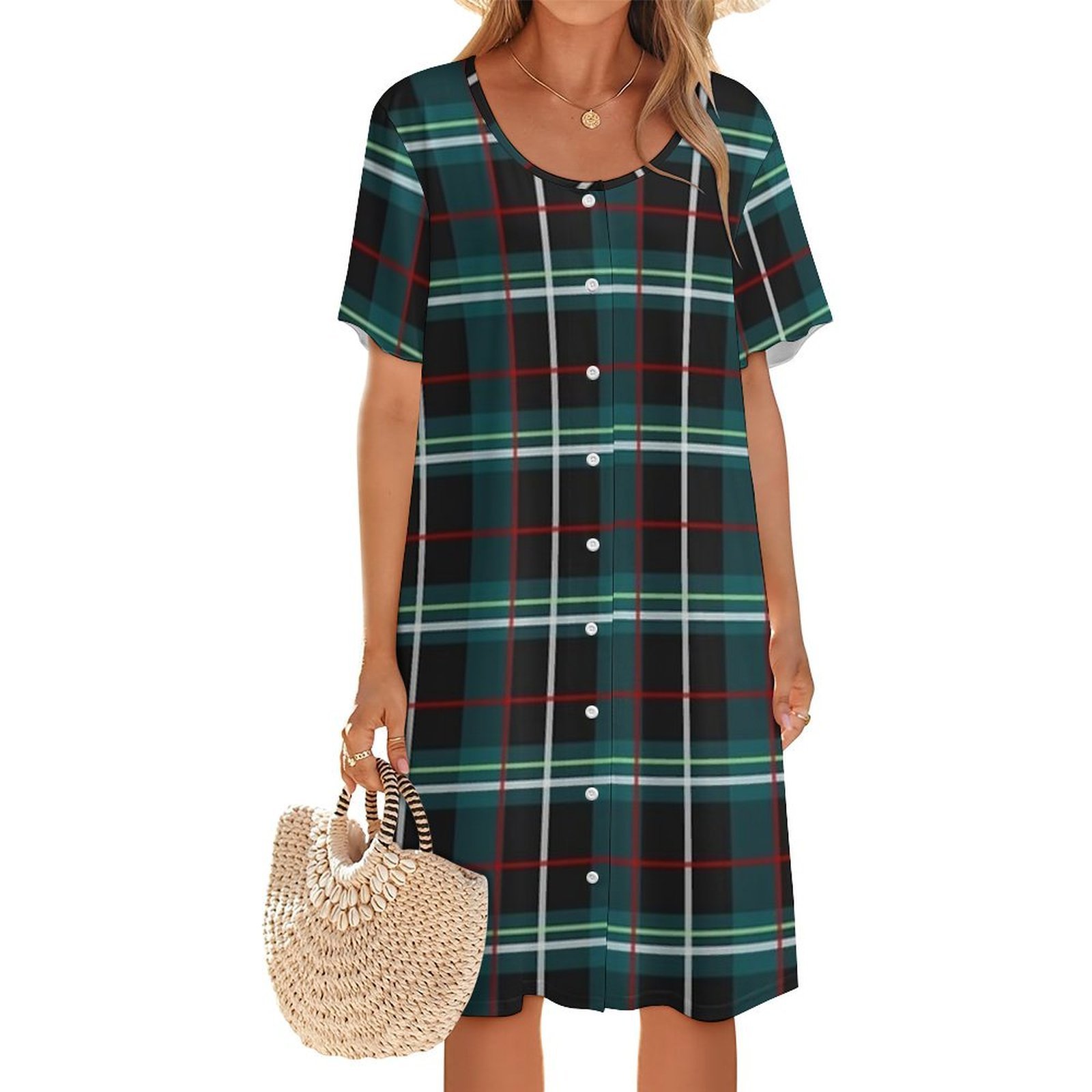 Sukienka Frankie Stein First W – Korean Style A Line Shirt Dress recenzja i cena